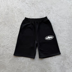ISLAND PUFF PRINT SWEATSHORT