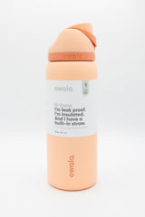 Owala FreeSip 32 oz Stainless Steel Water Bottle in Peach of Mind | C08289-PEACH OF MIND