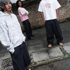 Mertra Printed T-Shirt White/Pink Camouflage