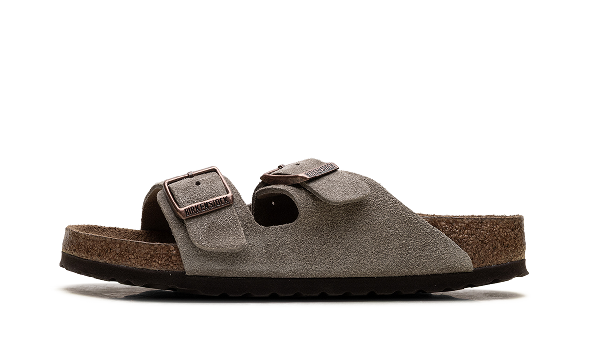 Arizona Soft Footbed Suede Leather - Taupe 0951301