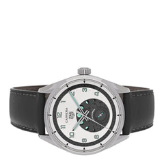Stainless Steel Calfskin 39mm Carrera Astronomer Automatic Watch Silver WBX2112
