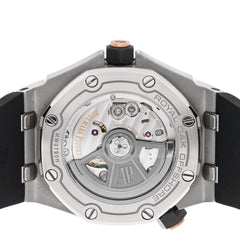 Stainless Steel Rubber 42mm Royal Oak Offshore Diver Automatic Watch Green 15720ST.OO.A052CA.01