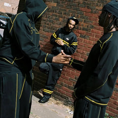 Corteiz HMP Heavyweight Long Sleeves T-Shirt Black/Yellow