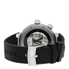 Stainless Steel Rubber 44mm Tambour Street Diver Automatic Watch Urban Green