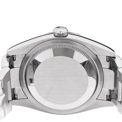 Stainless Steel 18K White Gold 36mm Oyster Perpetual Datejust Watch Mint Green 126234