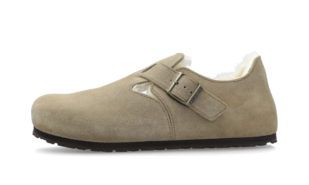 London Shearling Suede Leather - Taupe 1028235