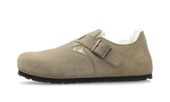 London Shearling Suede Leather - Taupe 1028235