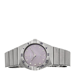 Stainless Steel Diamond 28mm Constellation Quartz Watch Purple 131.10.28.60.60.002
