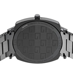 PVD Stainless Steel 38mm Grip Quartz Watch Black