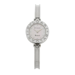 Stainless Steel Pink Mother of Pearl 22mm B.zero1 Quartz Watch