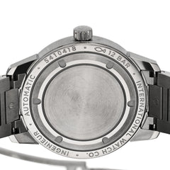 Stainless Steel 40mm Ingenieur Automatic Watch Black IW357002