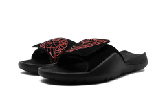 Jordan Hydro 7 Slide BLACK / UNIVERSITY RED-BLACK AA2517 062