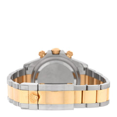 Stainless Steel 18K Yellow Gold 40mm Oyster Perpetual Cosmograph Daytona Watch White 126503
