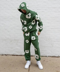 Denim Tears The Cotton Wreath Sweatpants Green