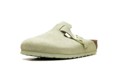 Boston Soft Footbed Suede Leather Faded Lime 1027648