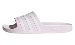 Adilette Aqua Slides Almost Pink Cloud White GZ5878
