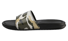 Benassi JDI Print Military Slippers Sequoia / Pale Ivory / Team Gold 631261 301