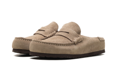 Naples Suede Leather Taupe Suede 1025003