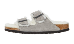 Arizona Shearling Suede Leather Stone Coin - Wide Fit 1017402