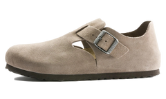 London Suede Leather Taupe - Narrow Fit 1010504