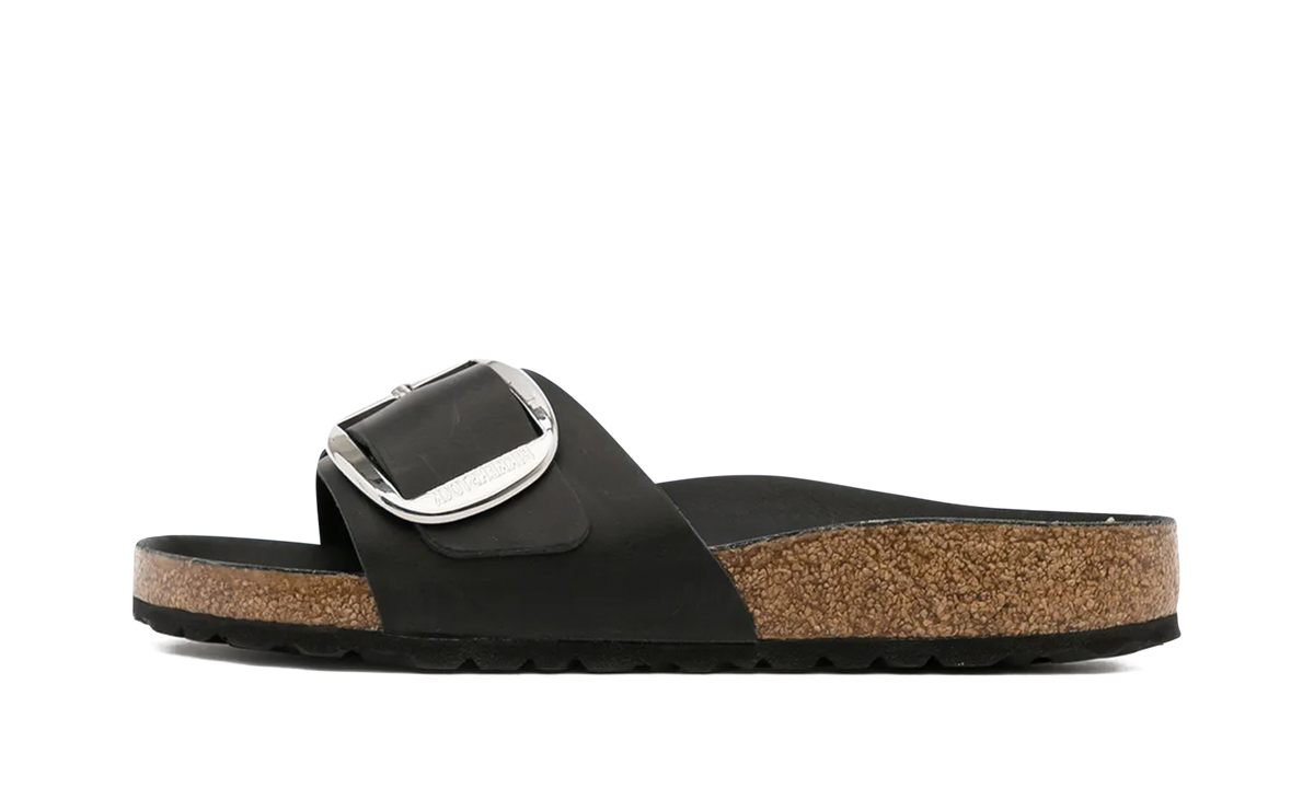 Madrid Big Buckle Leather Black 1006523