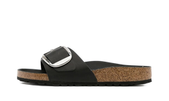 Madrid Big Buckle Leather Black 1006523