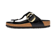 Gizeh Big Buckle Natural Leather Patent - Nappa Glamour 1021467