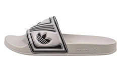 Adilette Slides White Black EE6178