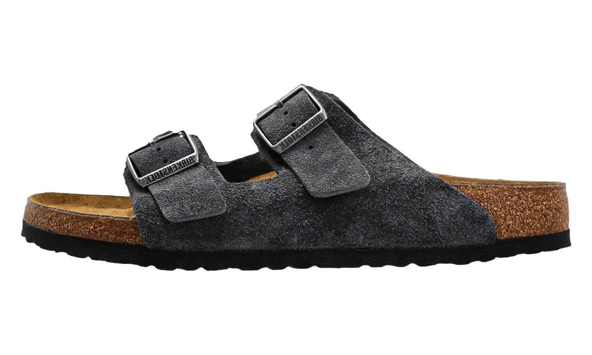 Arizona Suede Leather Charcoal - Regular/Wide 1031632