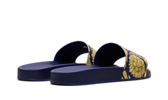 Baroque Pool Slide Navy / Gold DSU6516 DGOHCG D7PO