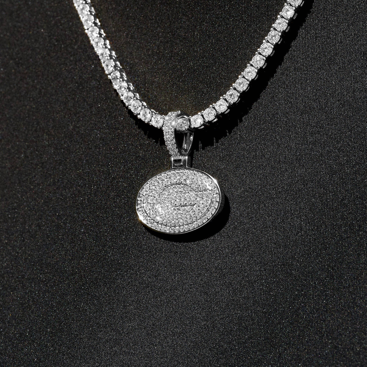 Green Bay Packers Official NFL Micro Logo Pendant in White Gold