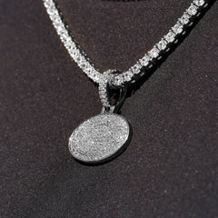 Green Bay Packers Official NFL Micro Logo Pendant in White Gold