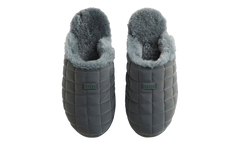 Kithmas Puffed Logo Slippers Machine Grey KITH223