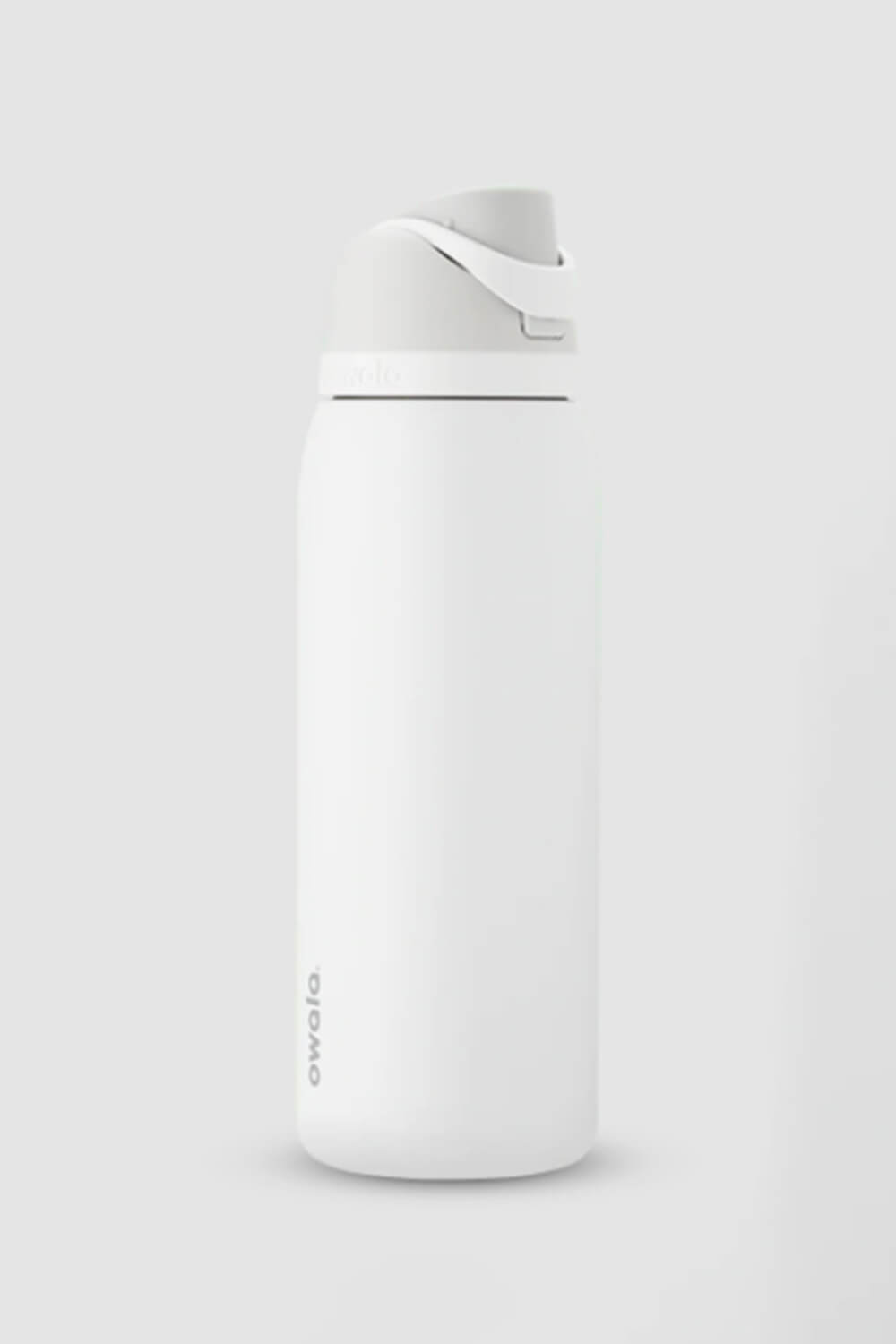 Owala FreeSip 40 oz Stainless Steel Water Bottle in White | C05494-SHYMARSHMALLOW