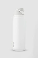 Owala FreeSip 40 oz Stainless Steel Water Bottle in White | C05494-SHYMARSHMALLOW