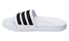Adilette Shower Slide White Black AQ1702