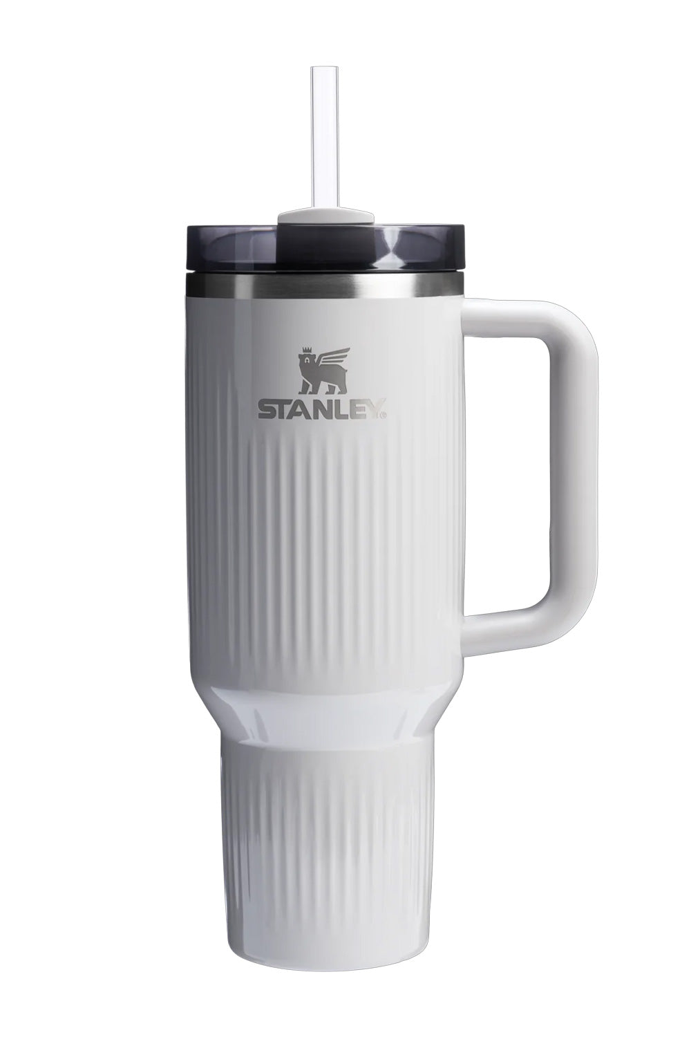 Stanley Quencher H2.0 Fluted 40 oz Tumbler in Ash Gloss | 10-13002-011 ASHGLOSS