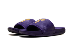Kobe Offcourt Slide Purple University Gold IF2870 500