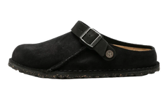 Lutry Premium Suede Leather Black - Narrow Width 1025356