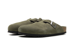 Boston BS Suede Leather Olive 1030879
