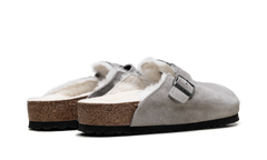 Boston Shearling Suede Leather Boston Shearling Stone Coin 1017650
