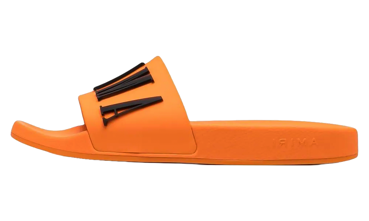 Pool Slides Orange Black PF22MFF001 666
