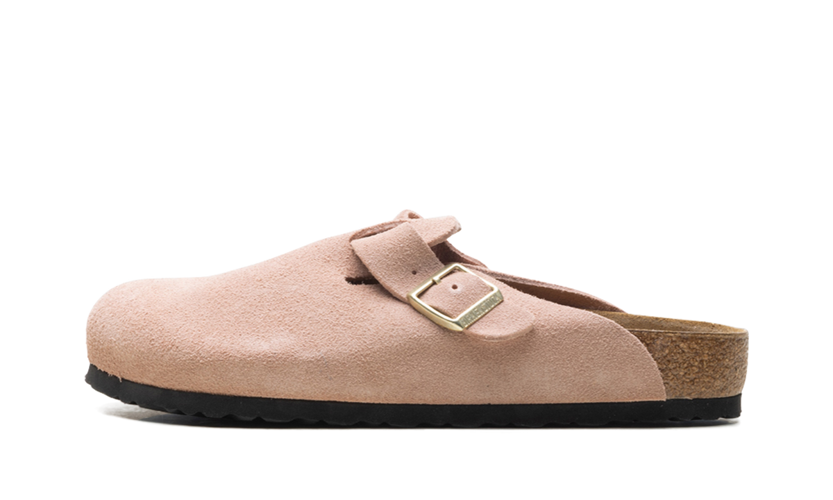Boston Suede Leather Sandals Light Rose 1026139