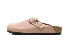 Boston Suede Leather Sandals Light Rose 1026139